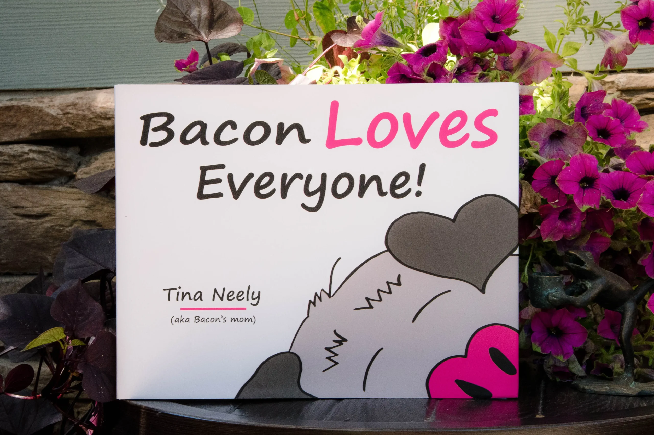 The book Bacon Loves Everyone