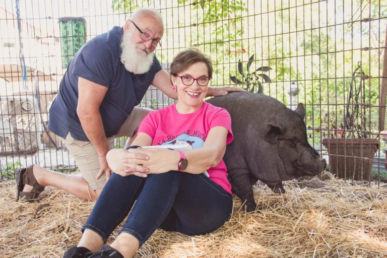 Tina, Joe, and Bacon