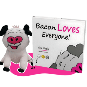 Bacon’s Forever Friend Bundle – Book & Plushie